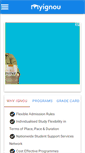 Mobile Screenshot of myignou.in
