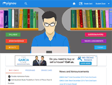 Tablet Screenshot of myignou.in