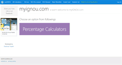 Desktop Screenshot of myignou.com